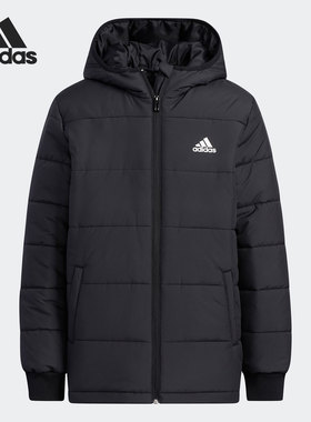 Adidas/阿迪达斯正品YK PADDED JKT 新款大童保暖运动棉服 H45030