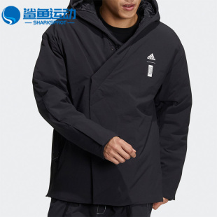 阿迪达斯正品 武极系列男子运动棉服 WUJI JKT HE7373 PAD Adidas
