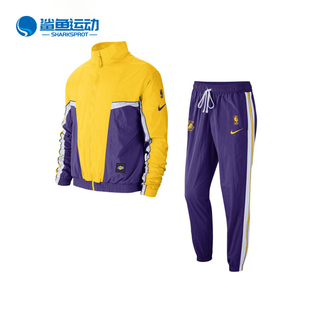 洛杉矶湖人队 Nike 新款 AV0619 耐克正品 男子篮球运动套装