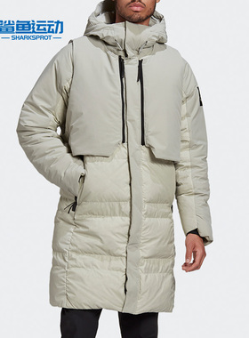 Adidas/阿迪达斯正品秋冬新款男子连帽户外运动羽绒服 FT2430