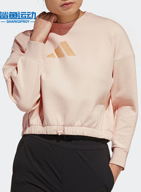 Adidas/阿迪达斯正品春季新款女子休闲运动套头卫衣 H55251