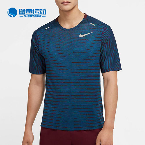 耐克男子跑步运动短袖T恤