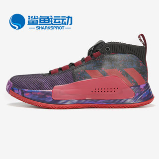 Adidas/阿迪达斯正品 男鞋秋季新款利拉德5场上实战篮球鞋 EF8663