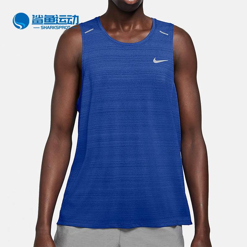 Nike/耐克正品新款男子夏季无袖汗衫背心运动T恤CU5983-480