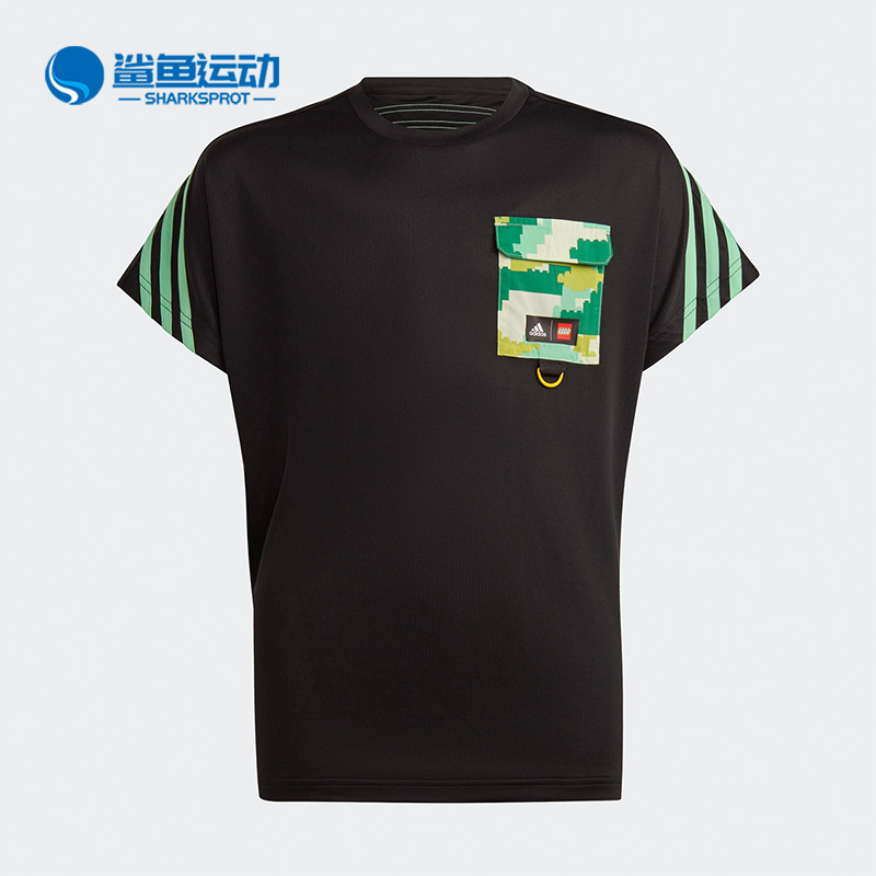 阿迪达斯儿童运动短袖HB4472