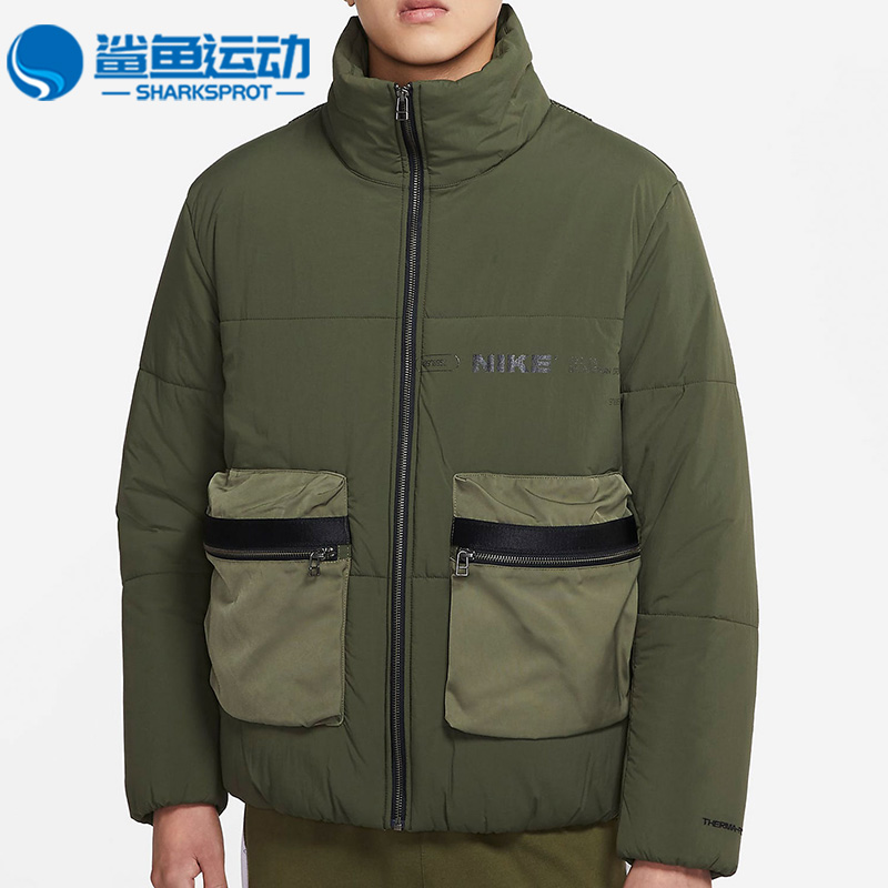 耐克男子运动休闲棉服