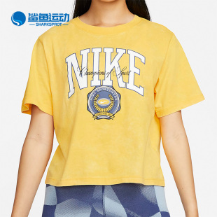 耐克正品 T恤DR9010 夏季 女运动休闲透气舒适印花短袖 739 新款 Nike