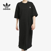 阿迪达斯正品 新款 三叶草 Adidas TREFOIL DRESS女裙子FL0050