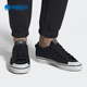 阿迪达斯三叶草板鞋 NIZZA小白鞋 滑板鞋 Adidas 低帮帆布鞋 女EF1879