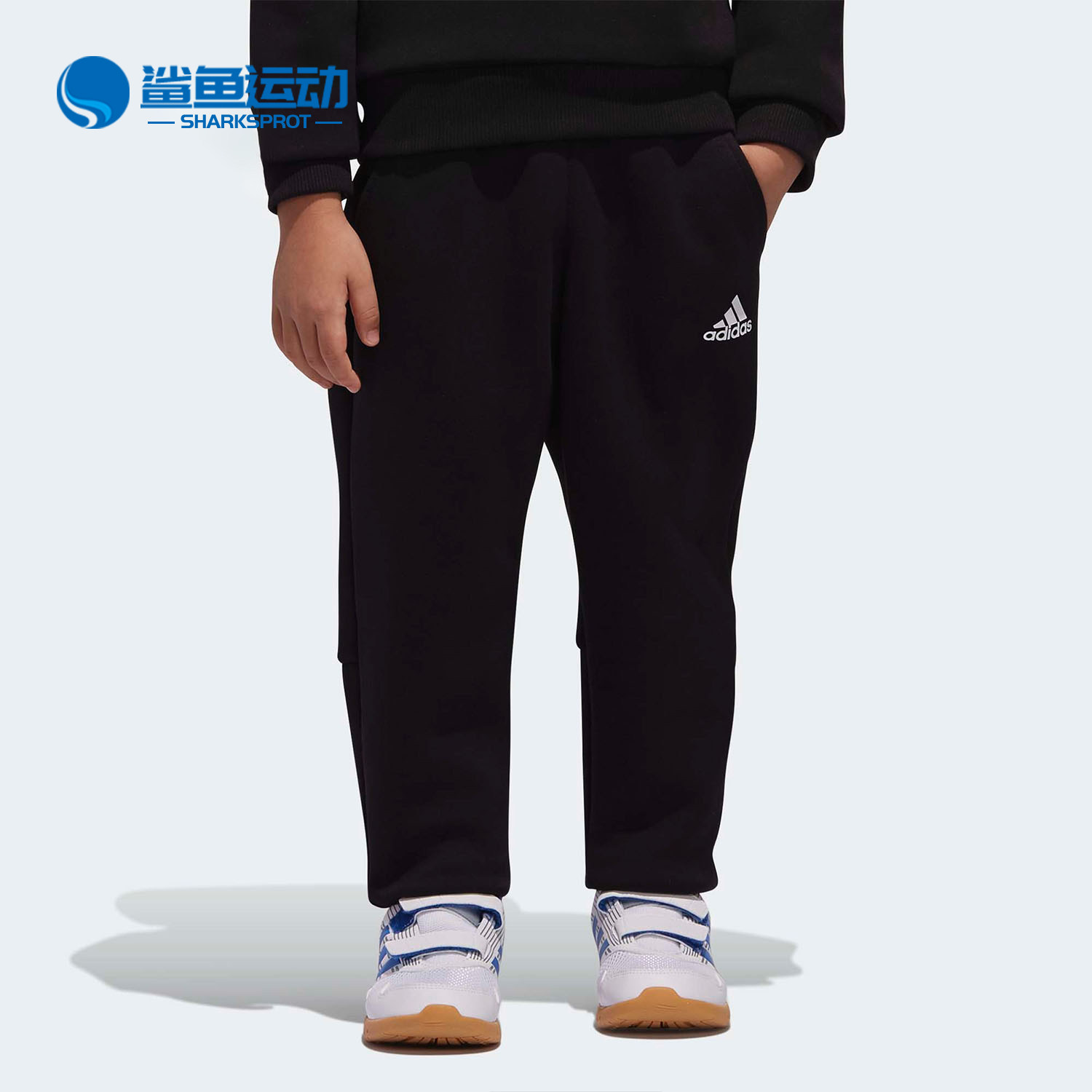 Adidas/阿迪达斯正品童装运动裤男童三条纹运动长裤休闲裤 CE8224,童装/婴儿装/亲子装,裤子,淘宝优惠券,粉丝福利购,淘宝优惠卷