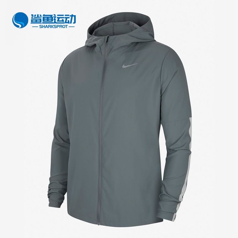 Nike/耐克正品RUN 男子梭织跑步夹克春季新款轻盈外套 CU5354-084 运动服/休闲服装 运动茄克/外套 原图主图