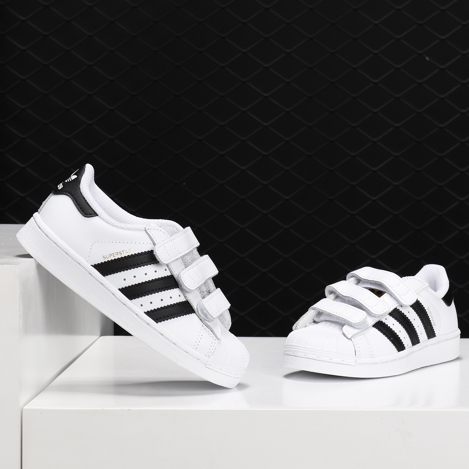 Adidas/阿迪达斯正品 SUPERSTAR FOUNDATION CF C 男女童鞋B26070