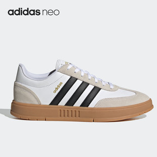 Adidas/阿迪达斯正品NEO休闲男女轻便休闲复古板鞋运动鞋 FW3378