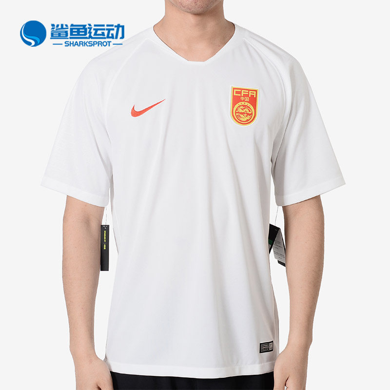 Nike/耐克正品红色短袖中国队CREST男球迷文化衫圆领T恤 888325