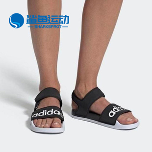 新款 Adidas 夏季 运动休闲沙滩男女凉鞋 阿迪达斯正品 G28695