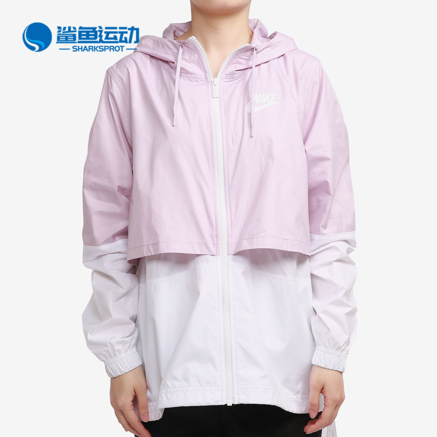 Nike/耐克正品新款女子冬季撞色透气运动夹克外套 AJ2983-576