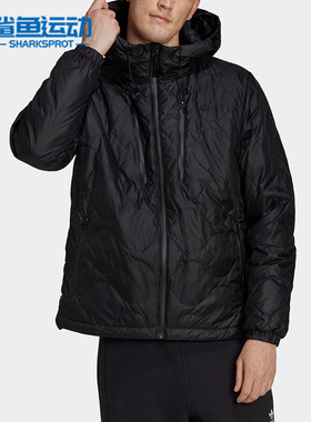 Adidas/阿迪达斯正品三叶草DOWN QUILT PUFF男子运动羽绒服H13586