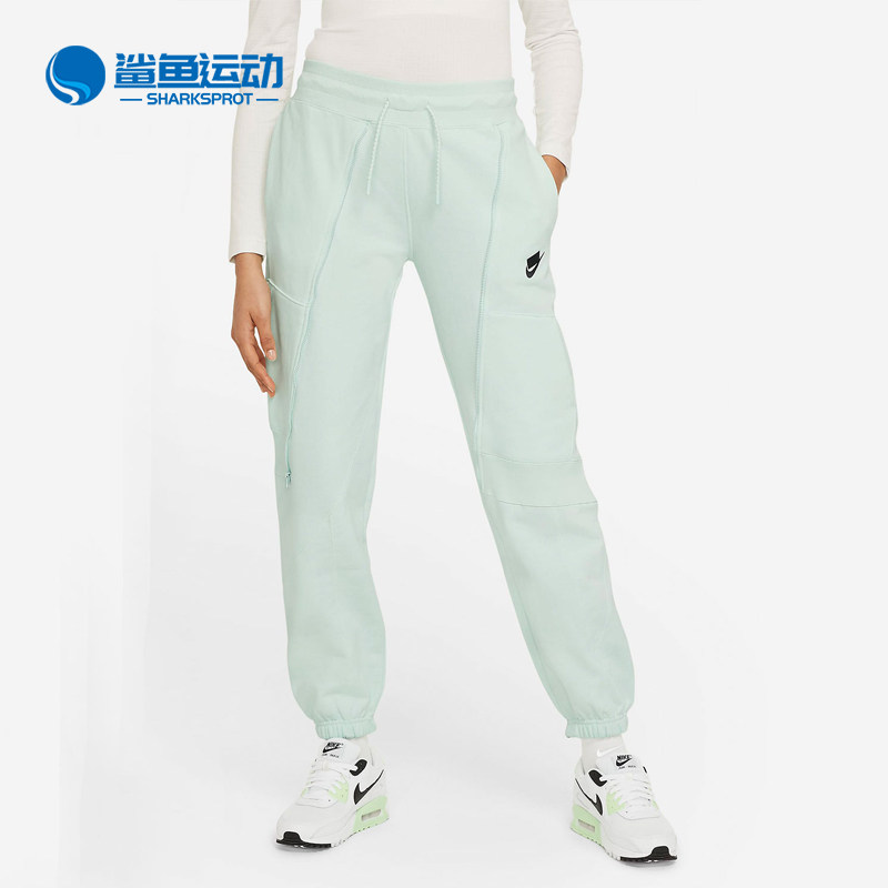 Nike/耐克正品女子运动裤春季新款收口侧拉链长裤 DC5283-394