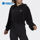 Adidas 女训练运动夹克外套H25101 CROP 阿迪达斯正品 adidas