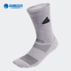阿迪达斯正品 秋季 男女款 Adidas 透气运动保暖袜一双装 HP1576