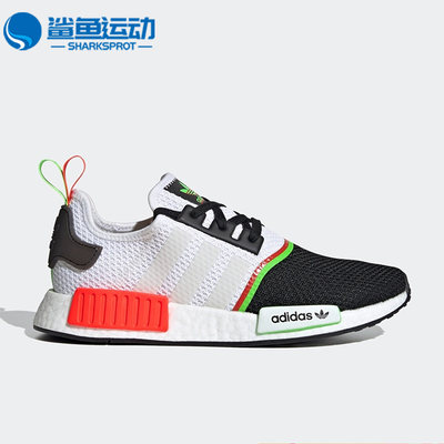 Adidas/阿迪达斯正品三叶草NMD_R1经典女子轻便跑步运动鞋 FY2425