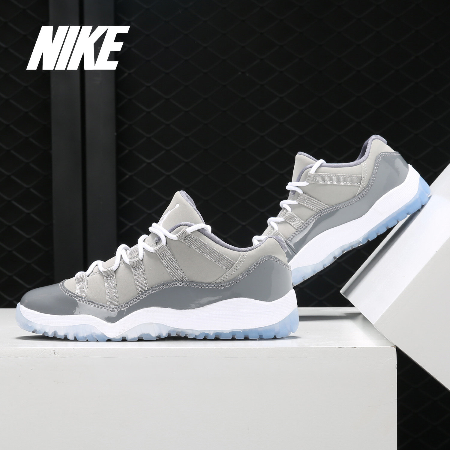 Nike/耐克正品 AIR JORDAN 11 AJ乔11 休闲运动篮球男童鞋505835