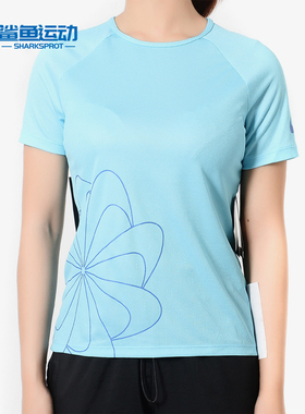 Nike/耐克正品 童装女童 速干舒适圆领短袖运动T恤 938910-654