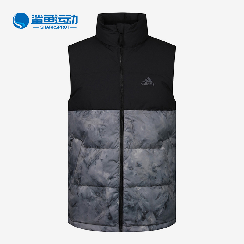 Adidas/阿迪达斯正品男子TIEDYE DWN VEST羽绒背心 GE9985 运动服/休闲服装 羽绒马甲 原图主图