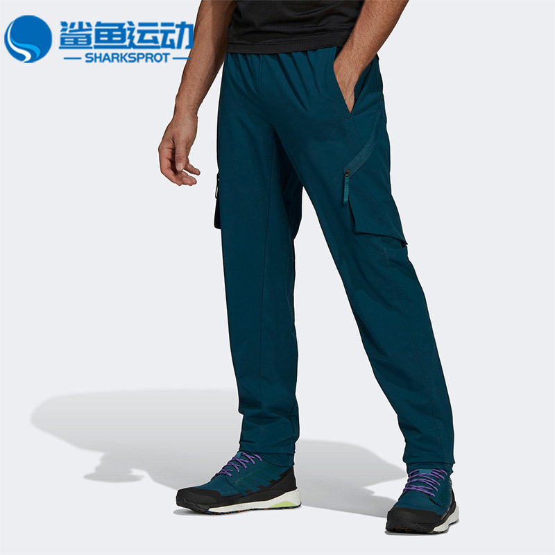 Adidas/阿迪达斯正品TERREX春季新款户外男子运动长裤HB4057