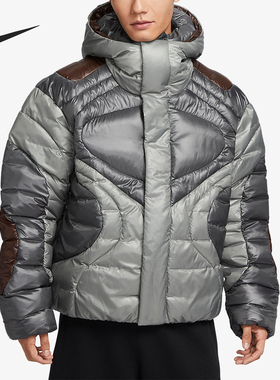 Nike/耐克正品冬季新款男子休闲运动连帽保暖防风棉服FB7424