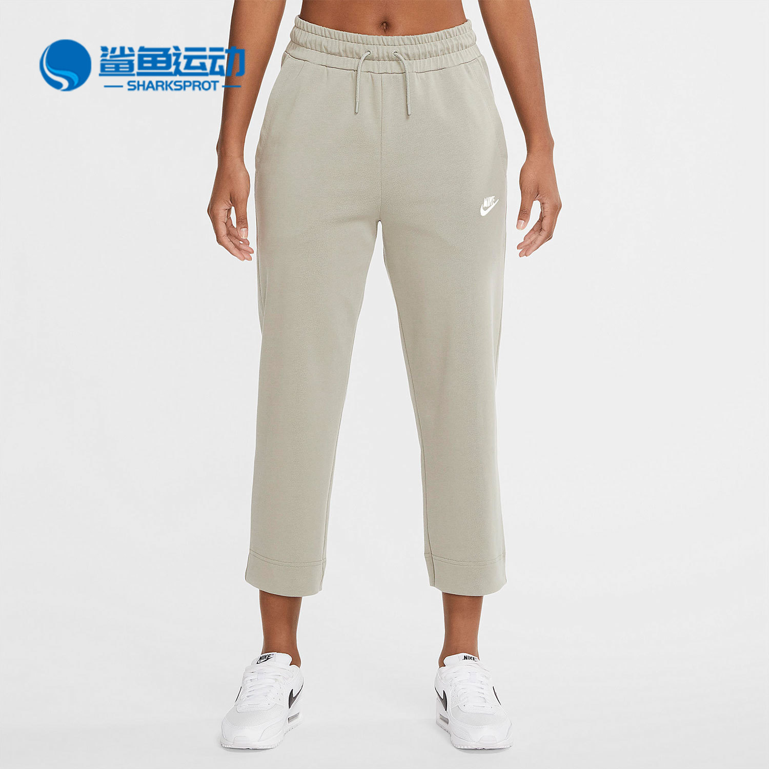 Nike/耐克正品新款女子夏季休闲7/8健身运动长裤DA6165-236-封面