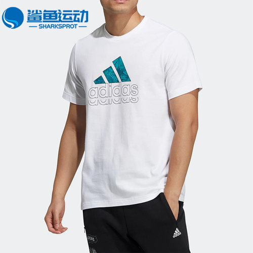阿迪达斯男子运动T恤HE9911