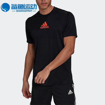 阿迪达斯男子运动T恤GM2145