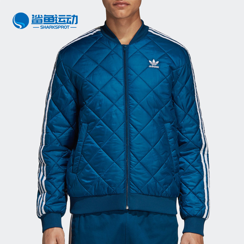 Adidas/阿迪达斯正品三叶草男春季新款 保暖棒球服棉服DV2301