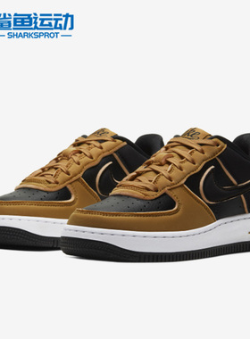 Nike/耐克正品FORCE 1 LV8 AF1女子GS大童休闲轻便板鞋CD7406-003