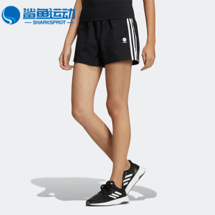 跑步透气女子梭织休闲运动短裤 Adidas 阿迪达斯正品 neo新款 HE4553