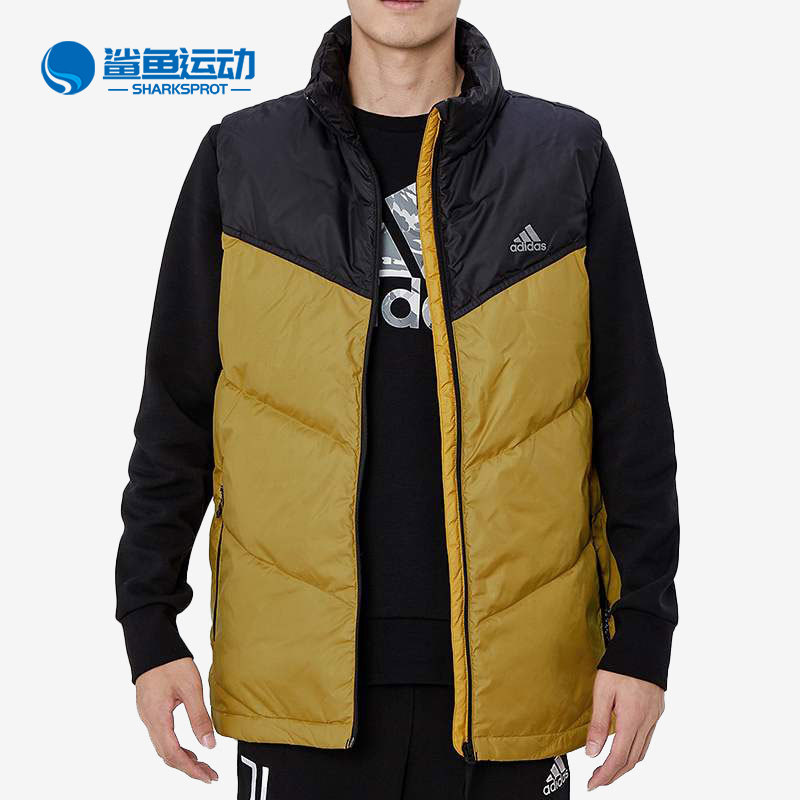 阿迪达斯男子羽绒马甲H20778