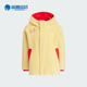 冬季 Adidas 阿迪达斯正品 儿童双面穿仿羊羔绒连帽外套JF3852