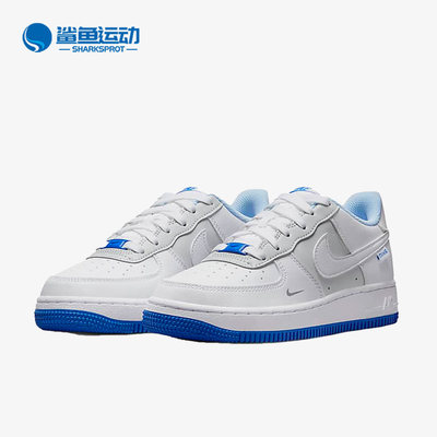 Nike/耐克正品Air Force 1女子GS大童运动低帮轻便板鞋FB1844-111