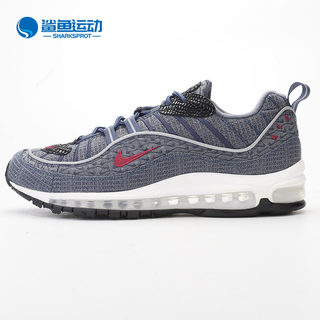 Nike/耐克正品男鞋Air Max98Gundam复古全掌气垫运动跑步鞋924462