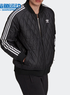Adidas/阿迪达斯正品三叶草秋冬男子保暖运动休闲棉服 H11439