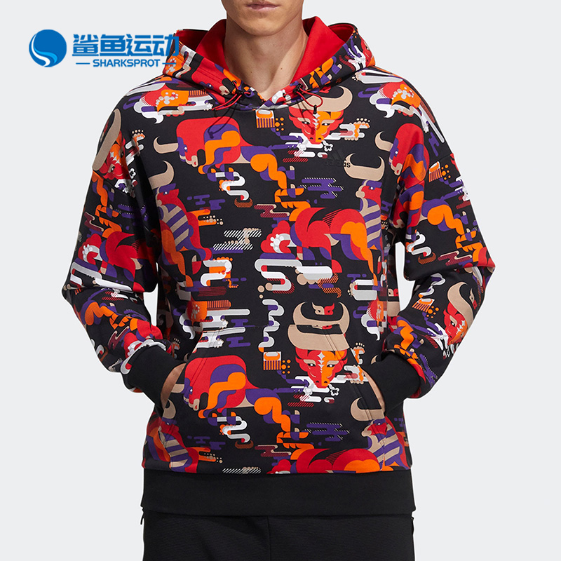 阿迪达斯男子运动卫衣GQ8838