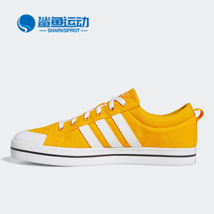 Adidas GY3734 男女休闲透气耐磨低帮运动板鞋 阿迪达斯NEO正品