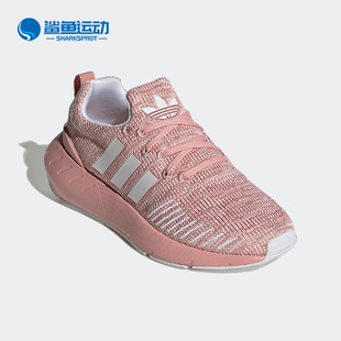 Adidas/阿迪达斯正品三叶草SWIFT RUN 22大童秋耐磨运动鞋 GZ1556
