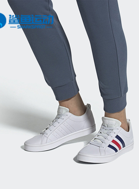 Adidas/阿迪达斯正品男子NEO复古三条纹休闲运动板鞋 EH0019