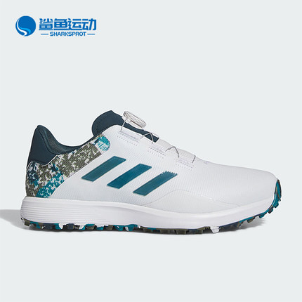 Adidas/阿迪达斯正品新款男士旋转按钮耐磨高尔夫球鞋HP3237