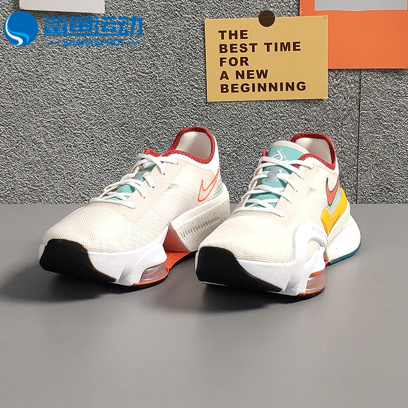 Nike/耐克正品Zoom SuperRep 3男女气垫运动休闲训练鞋DQ5357-181