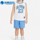 耐克正品 CZ1993 JORDAN 新款 Nike 套装 婴童夏季 篮球运动无袖 412