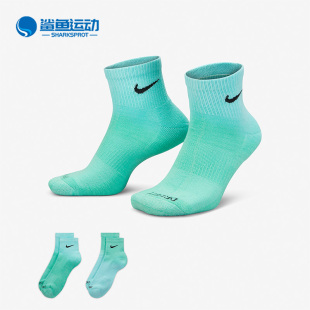 男女运动休闲透气中筒袜两双装 Nike 新款 906 耐克正品 DH6304