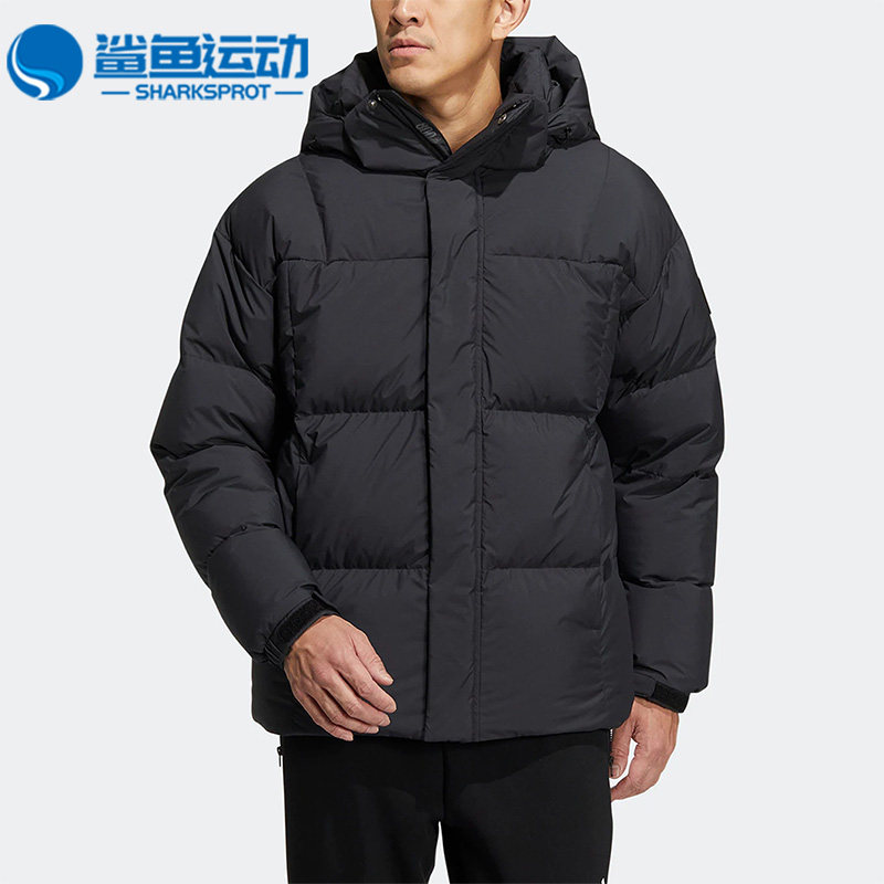 Adidas/阿迪达斯正品GD PUFFY户外男女同款保暖运动羽绒服 HN2134